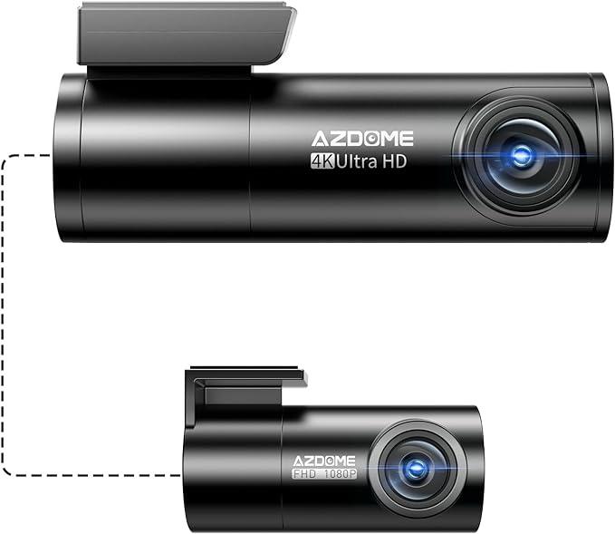 AZDOME Full HD 1080P 150° Wide View Rear Camera 4 Pin for AZDOME M300S Dash Cam - AZDOME Official Stores