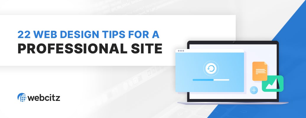 22 Web Design Tips for a Professional Website Image