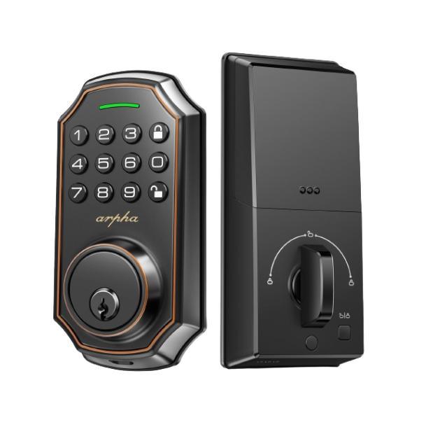Arpha D180 Electronic Keypad Deadbolt Lock Easy to Install - AZDOME Official Stores