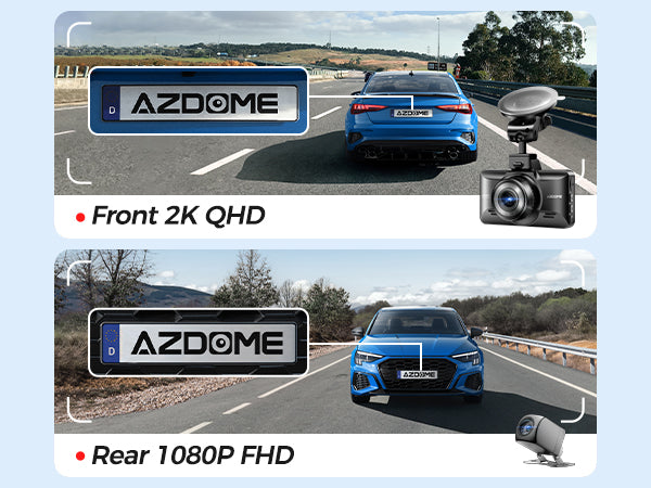 AZDOME M01 Pro WiFi Dash Cam Upgrade 2K 04