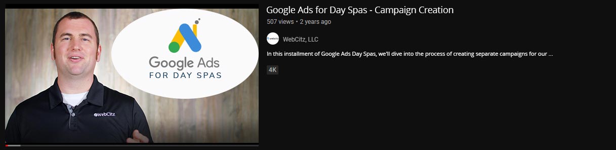 Content Marketing for day spas