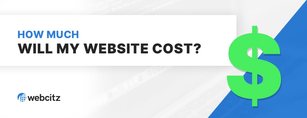 How Much Will My Website Cost? Image