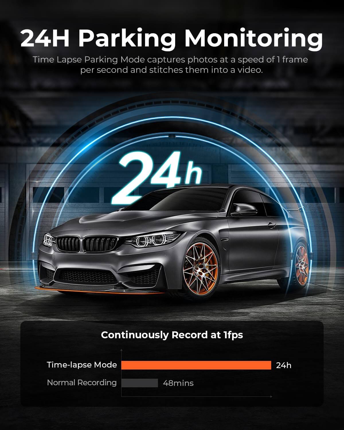 LINGDU LD2K 2CH Mirror Dash Cam 2.5K with 10" Touch Screen WDR Night Vision 24H Parking Mode - AZDOME Official Stores