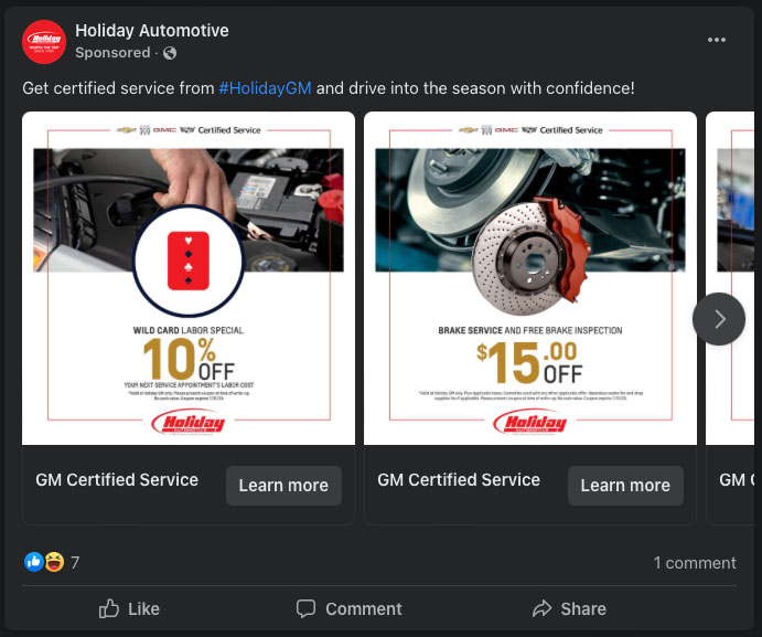 Social Media Marketing for auto mechanics