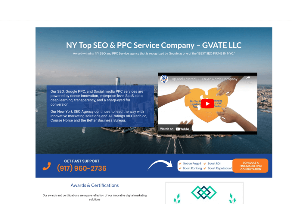 GVATE Top and Trusted SEO Company