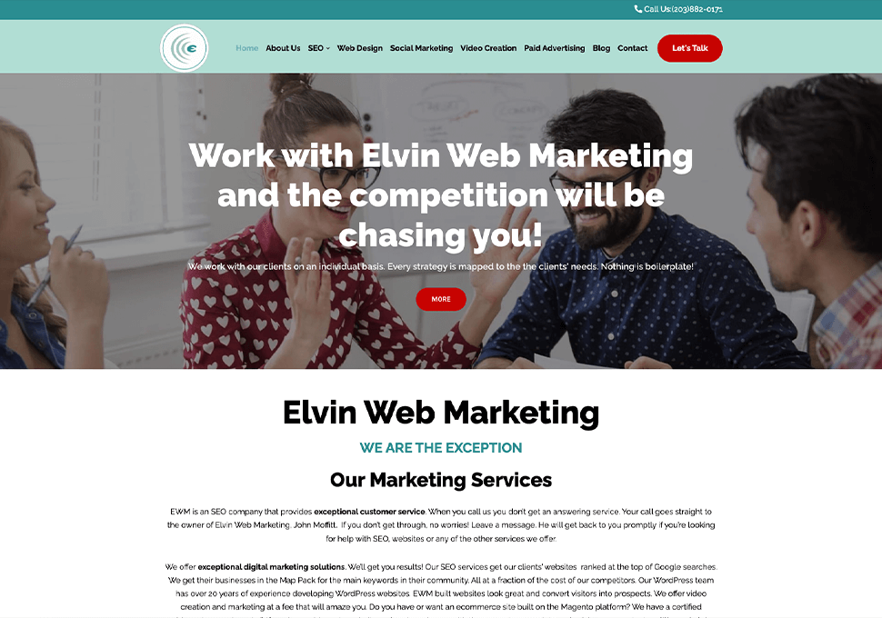 Elvin Web Marketing