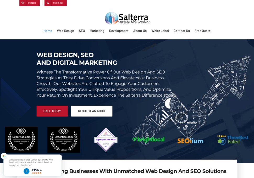 Salterra Web Services